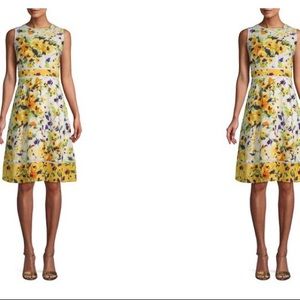 Karl Lagerfeld Paris yellow sleeveless dress, 2